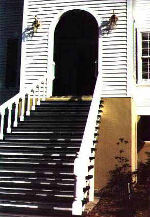 Stairs of First Presbyterian Church of St. Marys