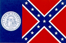 Old Georgia State Flag