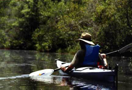 Okefenokee: James Kayaking in Suwanee Canal